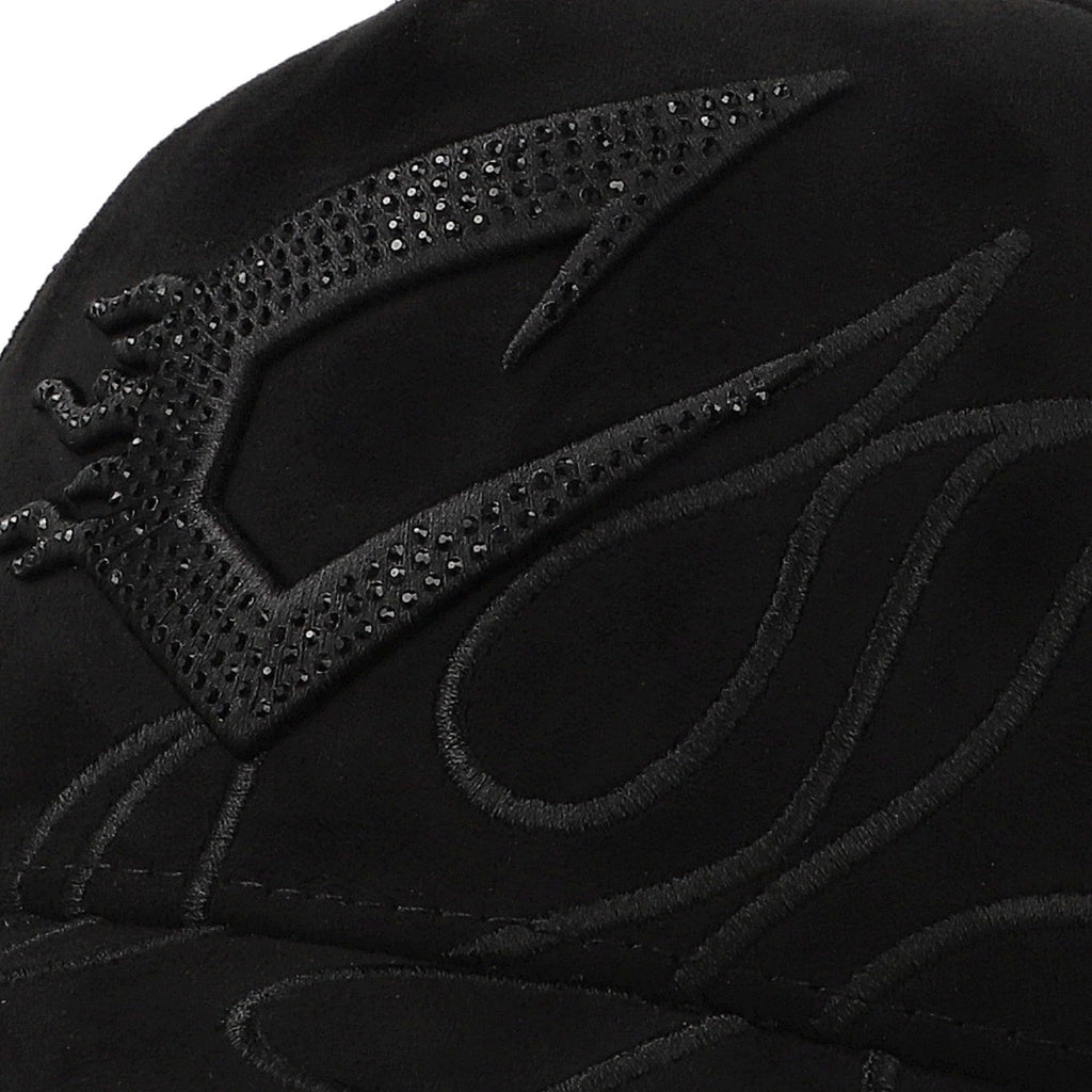 Gorra Clover Garments CLVR C Diamonds Flames Negra Unitalla