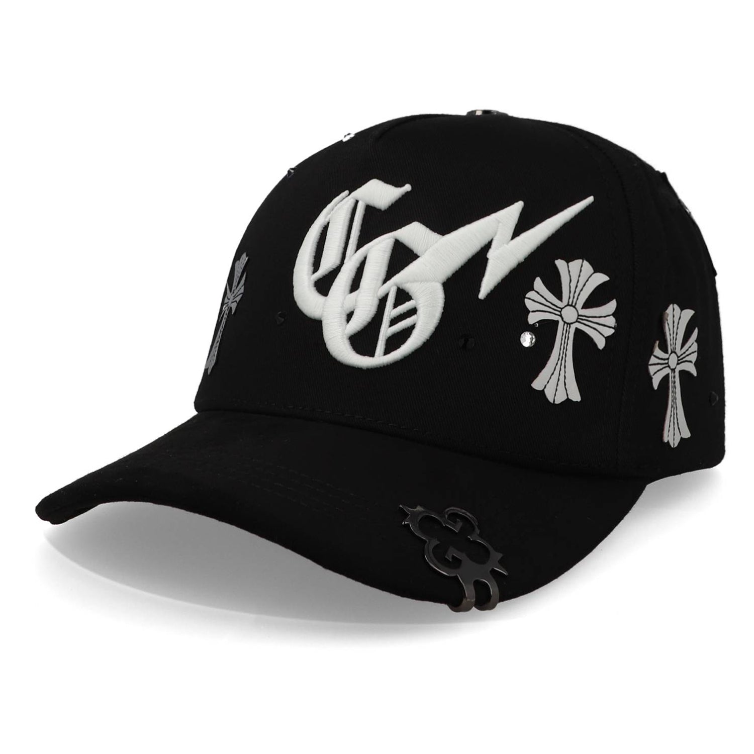 Gorra Clover Garments Gervonta Black Negra/Blanco Unitalla