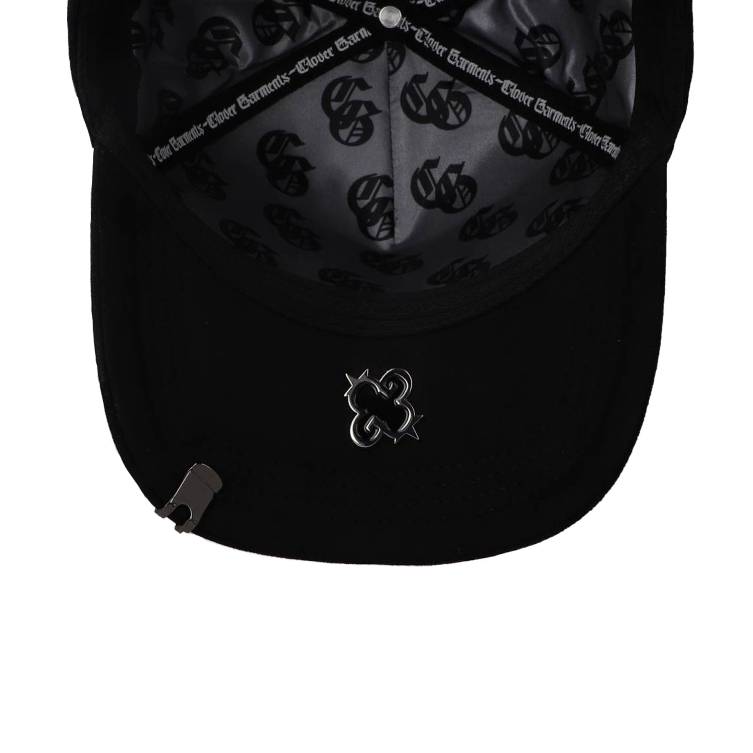 Gorra Clover Garments Gervonta Black Negra/Blanco Unitalla