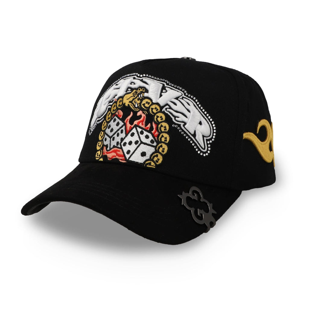 Gorra Clover Garments CLVR Games Negro Unitalla