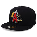 Gorra New Era 59 Fifty MLB Angels Icon Azul Marino Cerrado
