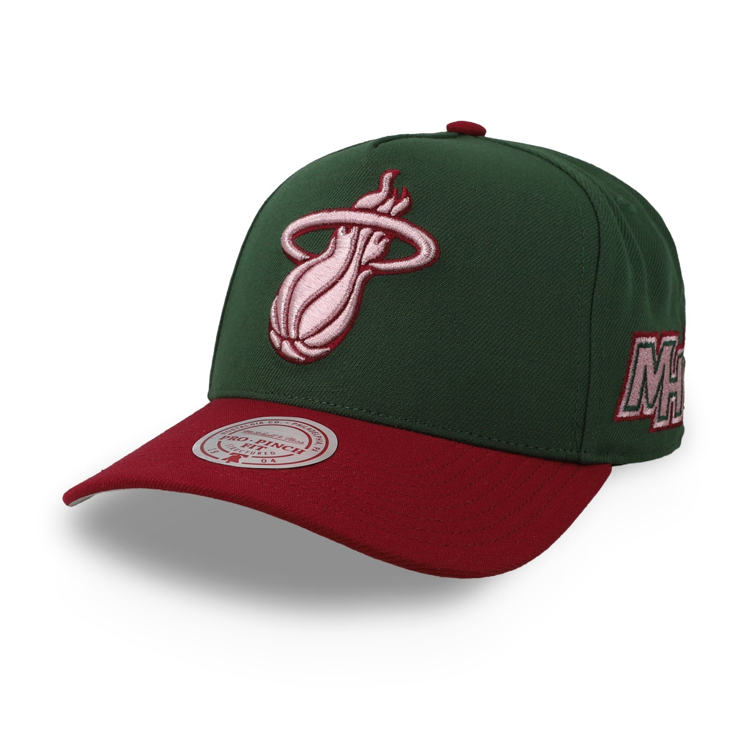 Gorra Mitchell & Ness NBA Heat Rose Gold Pro Snapback