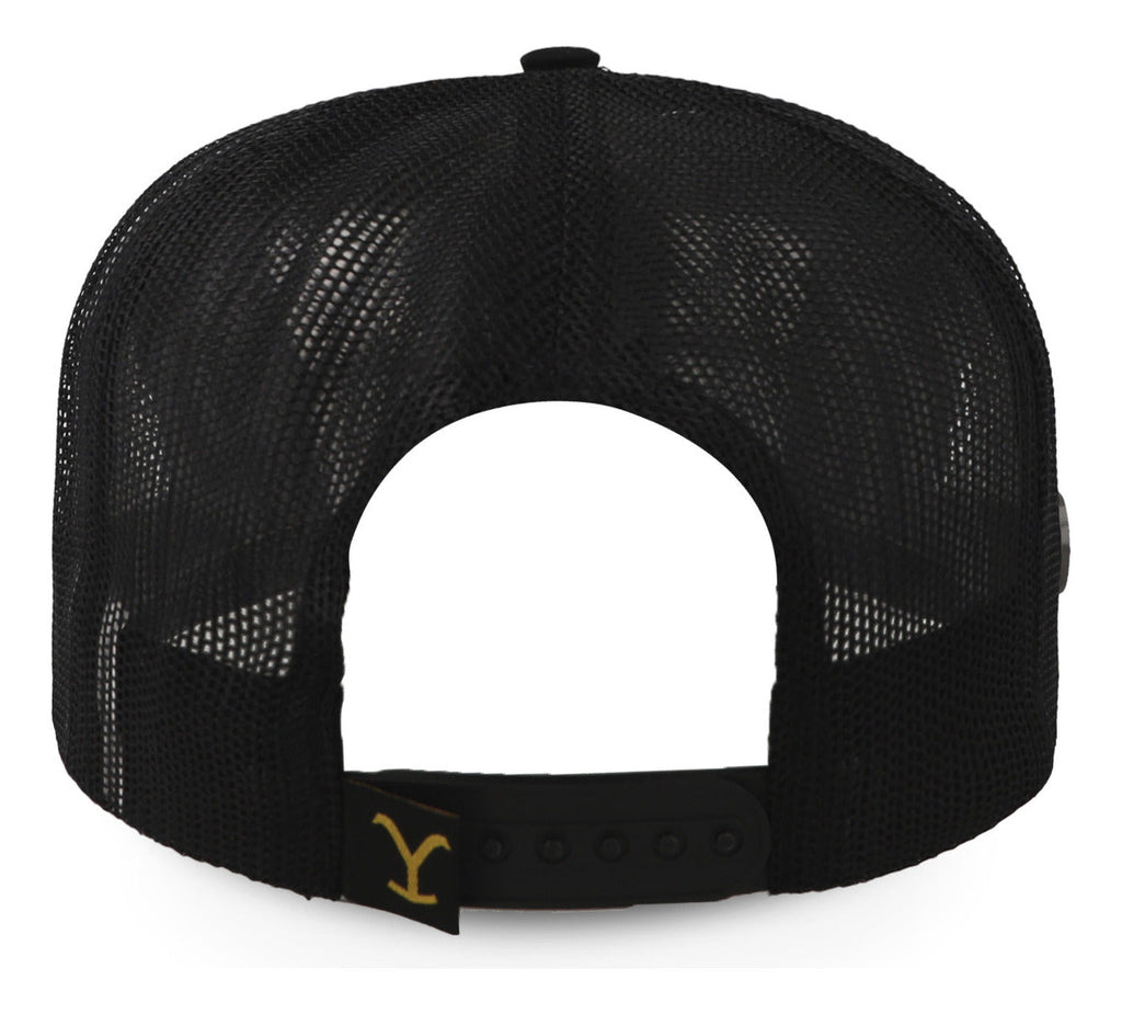 Gorra Ranch Corral Yellowstone 12 Yw12 Negro Unitalla