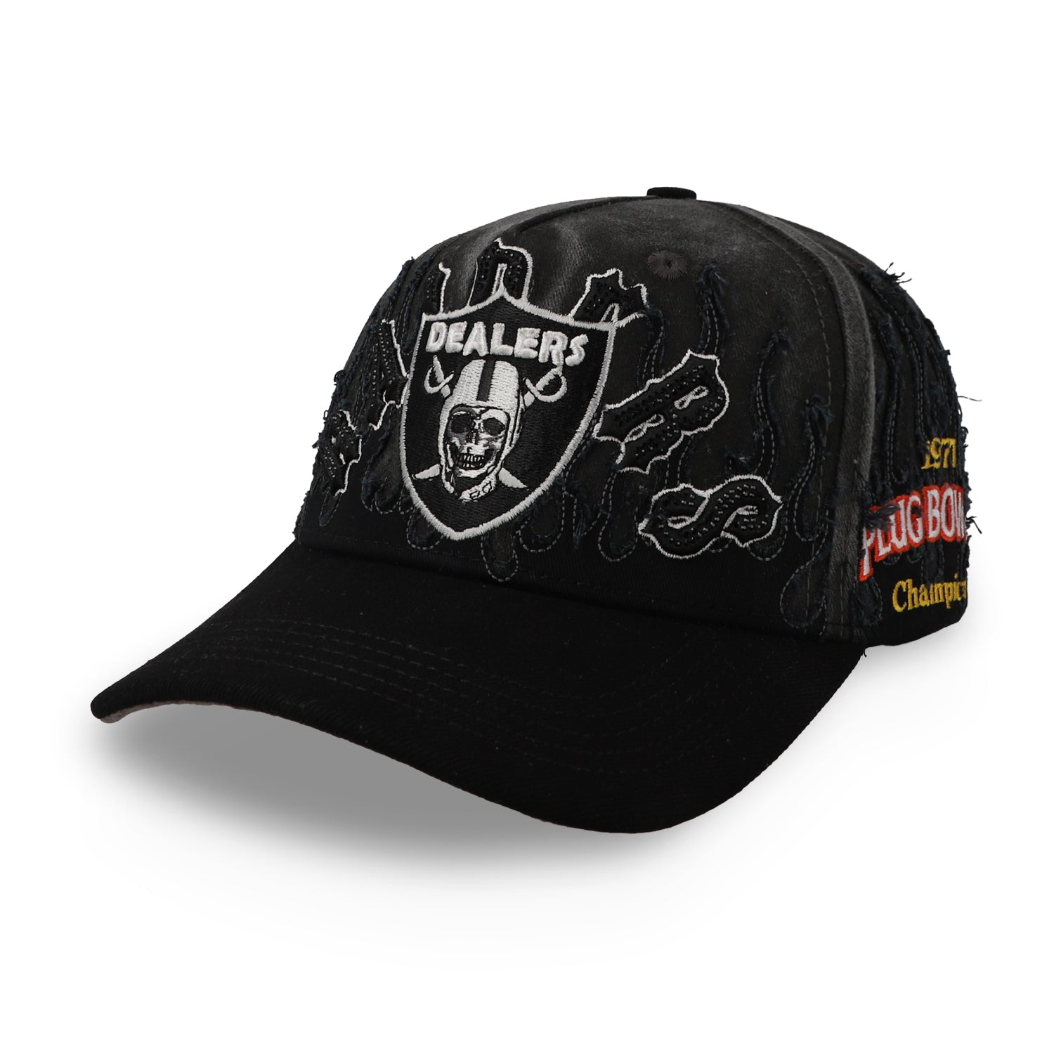 Gorra Dealers Las Vegas Fire Storm Bob Negro Unitalla