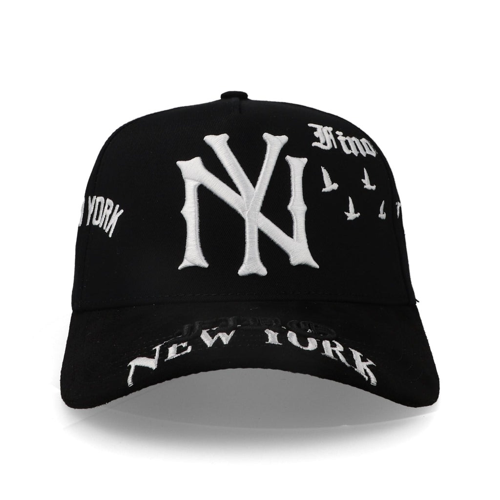 Gorra Gallo Fino NY Big Apple Negra Unitalla