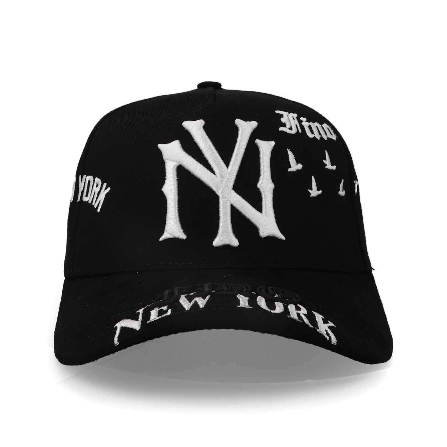 Gorra Gallo Fino NY Big Apple Negra Unitalla