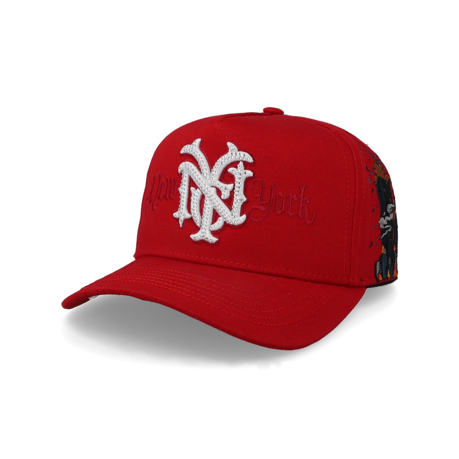 Gorra Mr Kash New York Rojo Unitalla