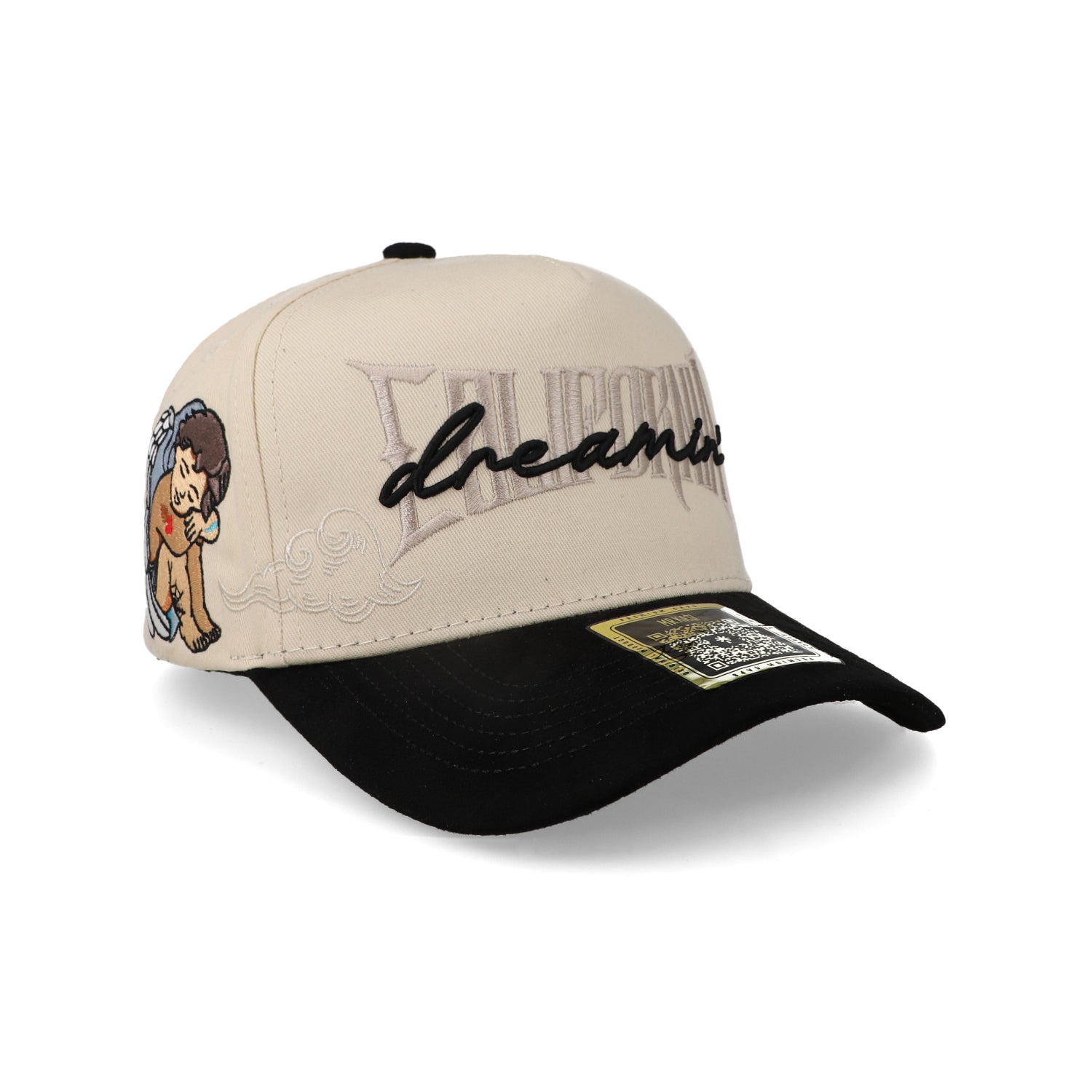 Gorra Mr Kash California Dreamin Hueso/Negro Unitalla
