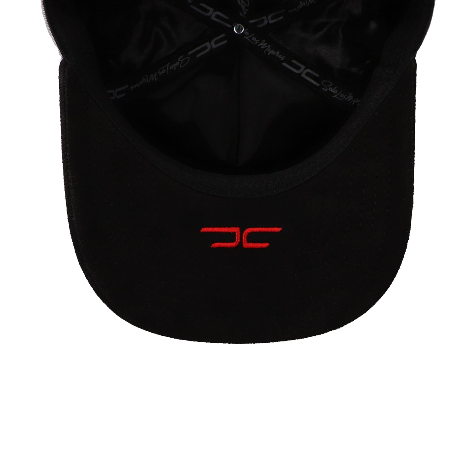 Gorra JC Hats University of Life Curva Gris/Negro Unitalla