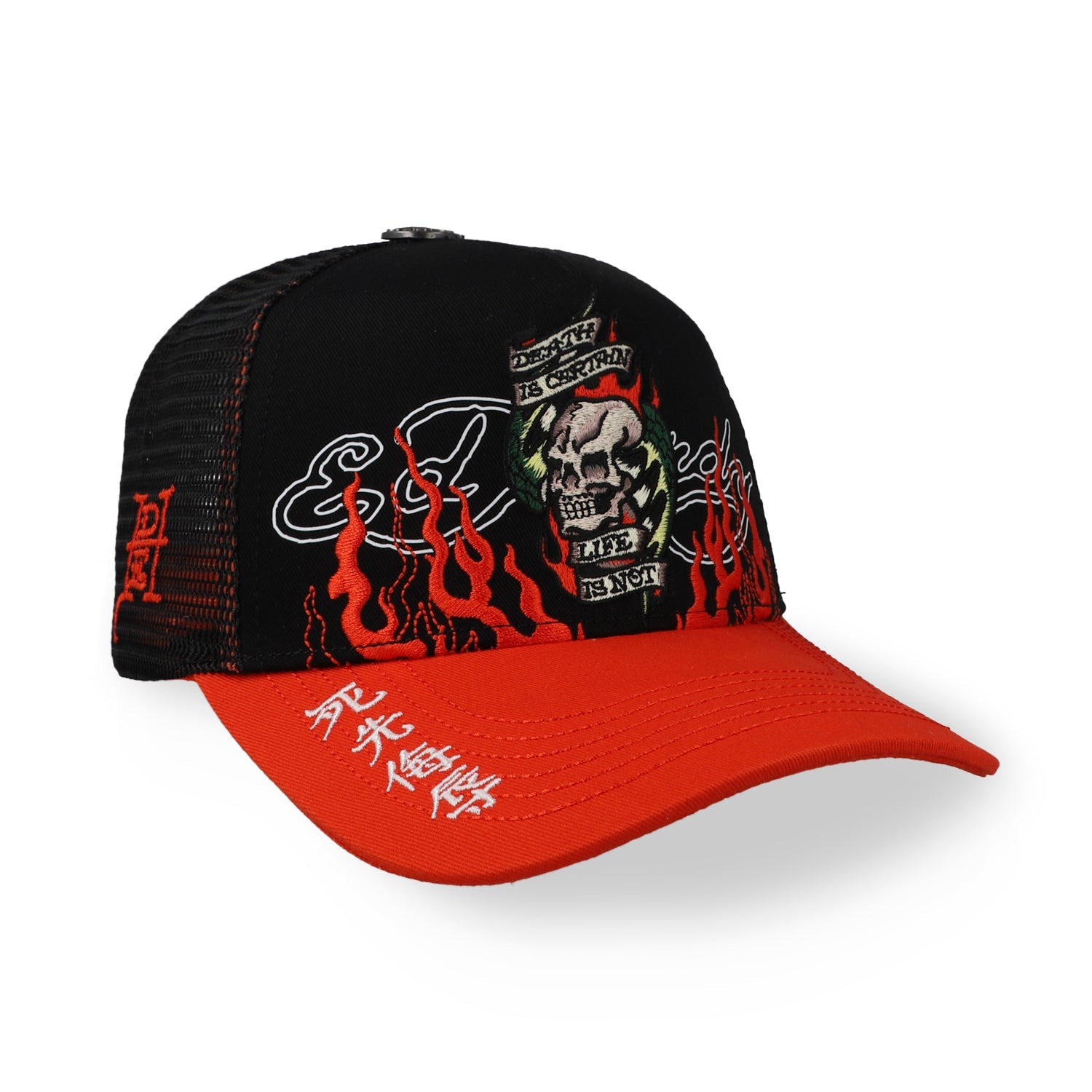 Gorra Ed Hardy Kanji Naranja Unitalla