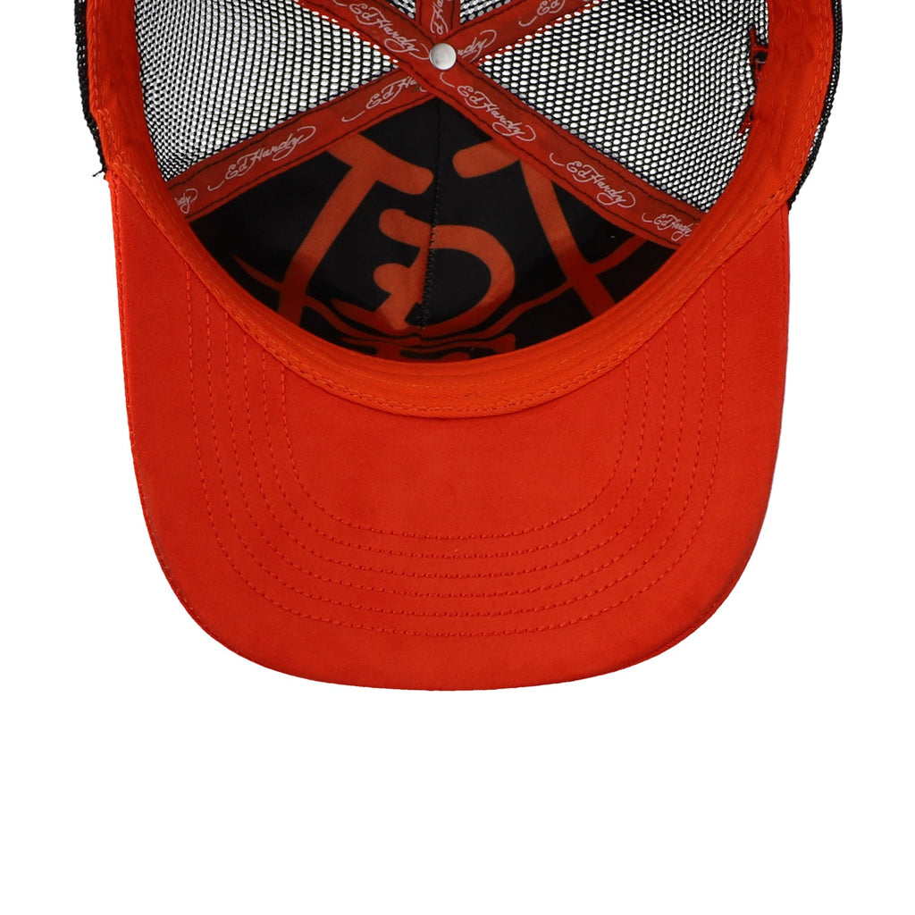 Gorra Ed Hardy Kanji Naranja Unitalla