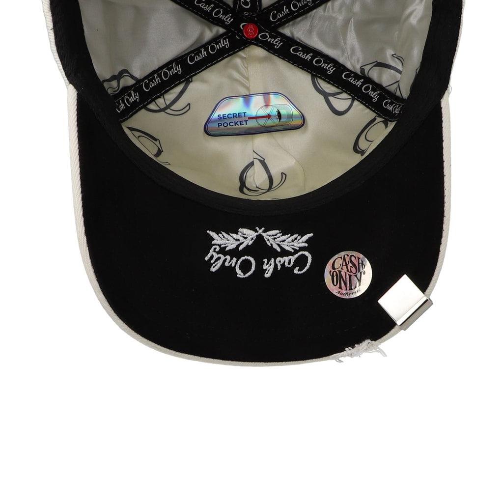Gorra Cash Only Q4 Classics White Negro Unitalla