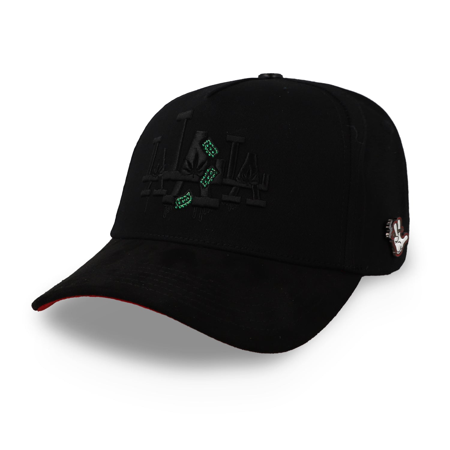 Gorra Cash Only Q4 Classics LA Laugh Negro Unitalla