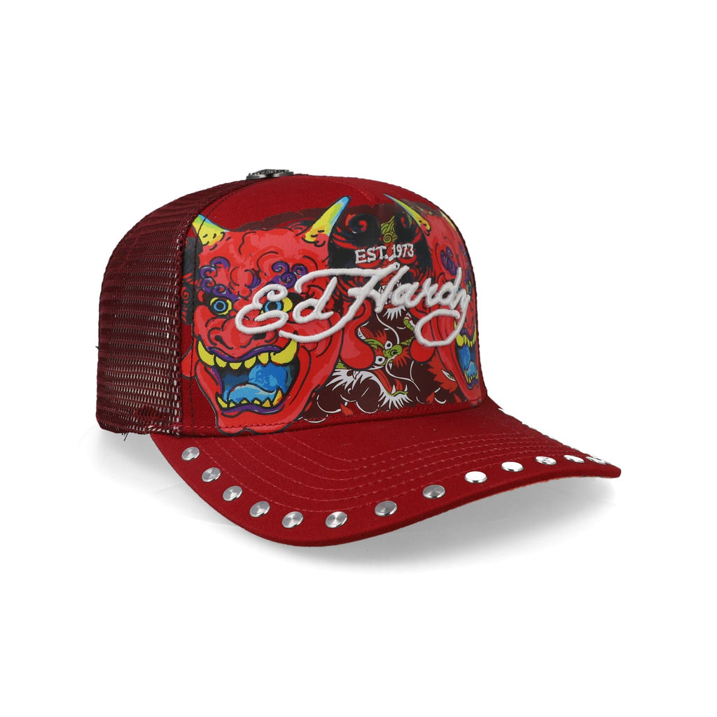 Gorra Ed Hardy For The World Hannya Roja Unitalla