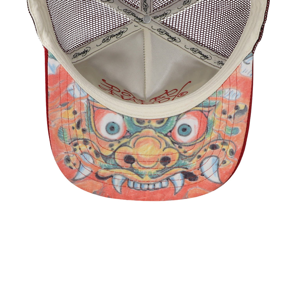 Gorra Ed Hardy For The World Hannya Roja Unitalla