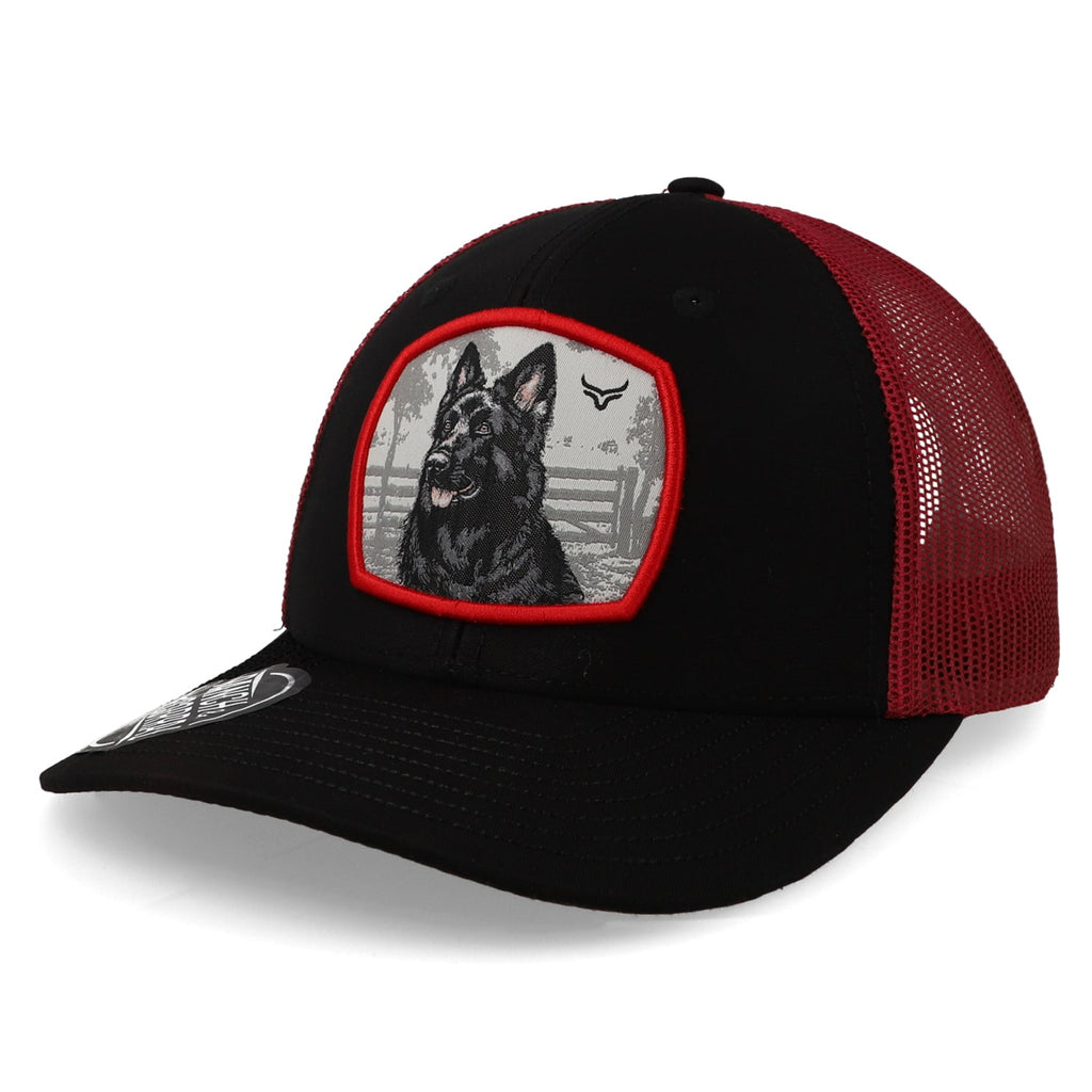 Gorra Ranch & Corral Breeds 1 Negro/Rojo Unitalla