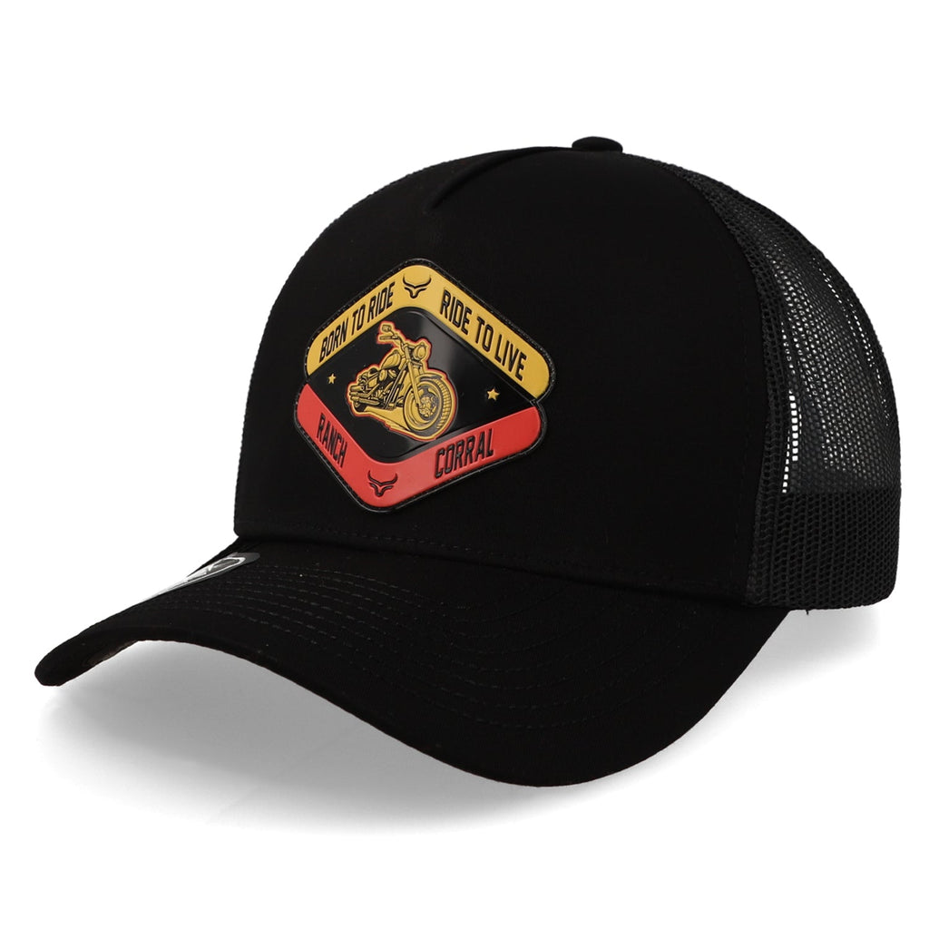 Gorra Ranch & Corral On The Road 1 Negro Unitalla