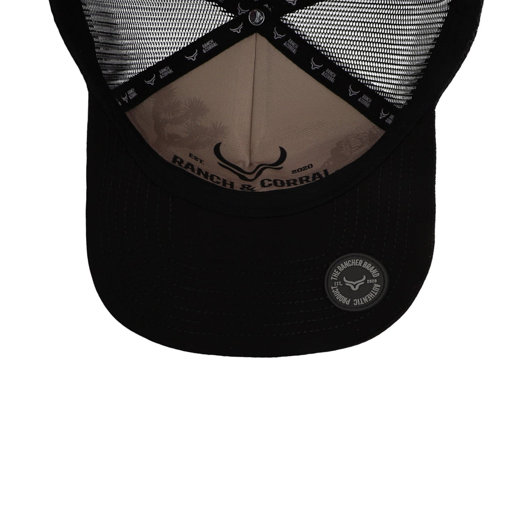 Gorra Ranch & Corral On The Road 1 Negro Unitalla