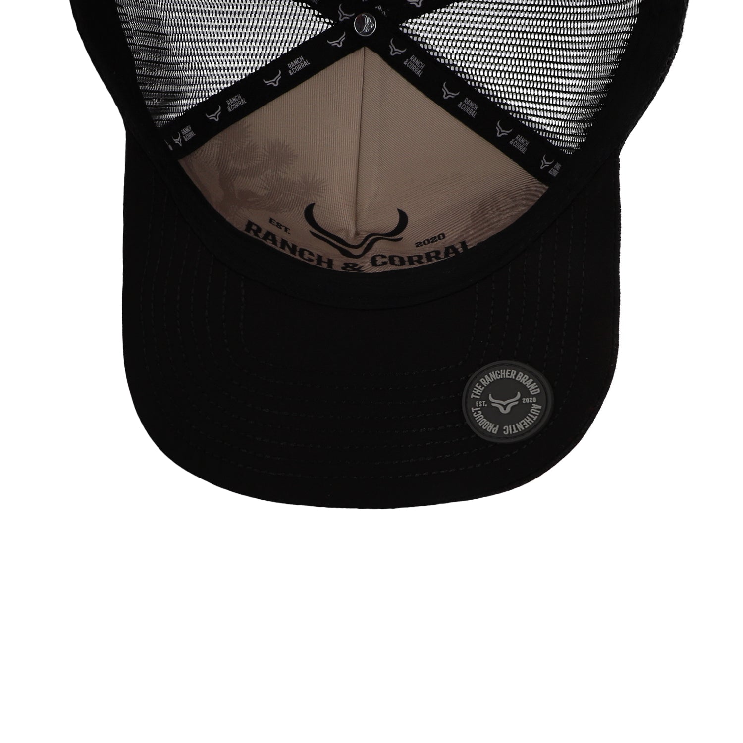 Gorra Ranch & Corral On The Road 1 Negro Unitalla