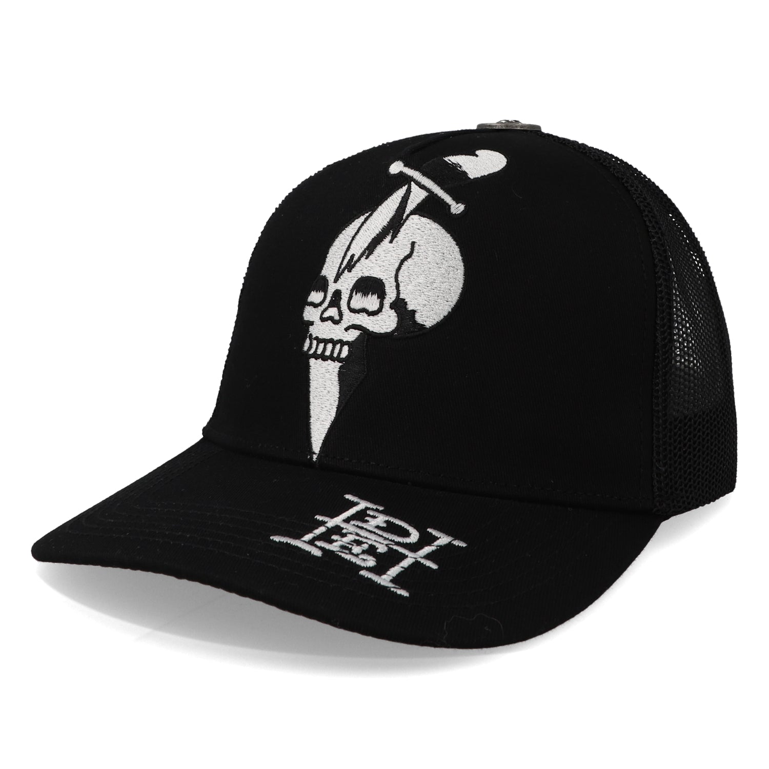 Gorra Ed Hardy Skull Negra Unitalla