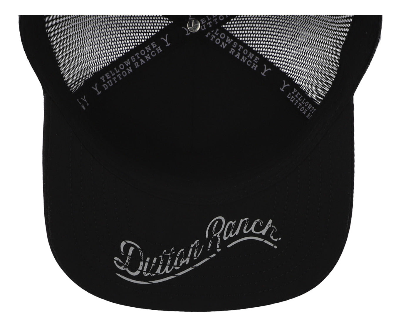 Gorra Ranch Corral Yellowstone 12 Yw12 Negro Unitalla
